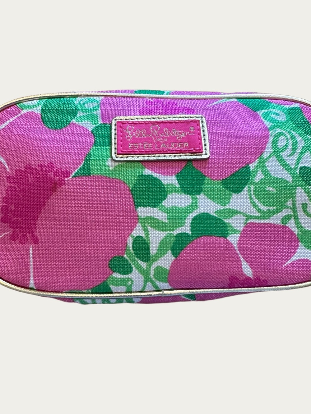 Estée Lauder Lilly Pulitzer Floral Makeup Bag